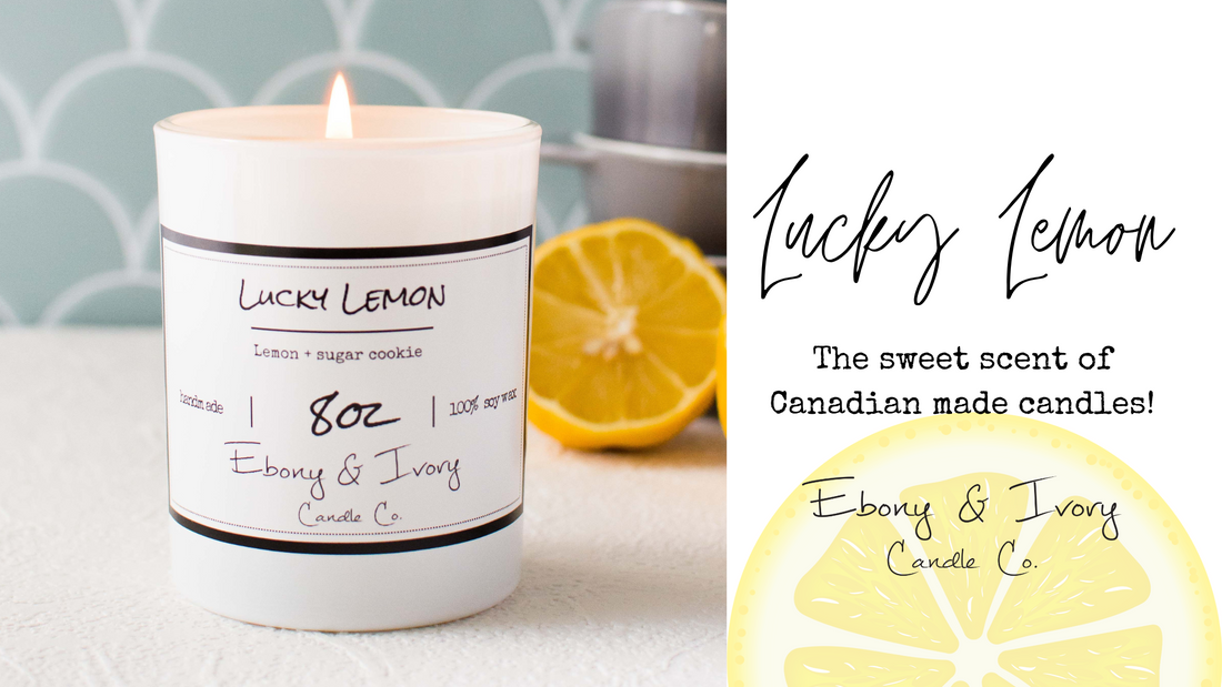 Lucky Lemon: The Sweet Scent of Canadian Candles